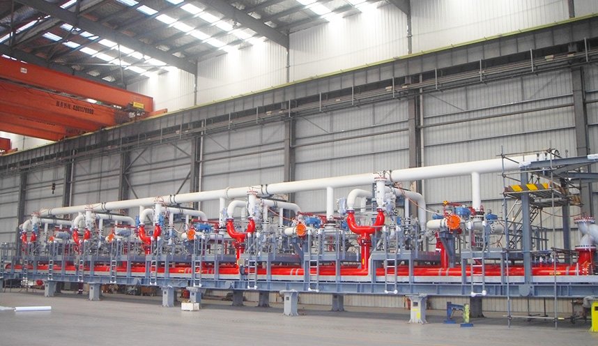 Sanning 10-Beds PSA Skid