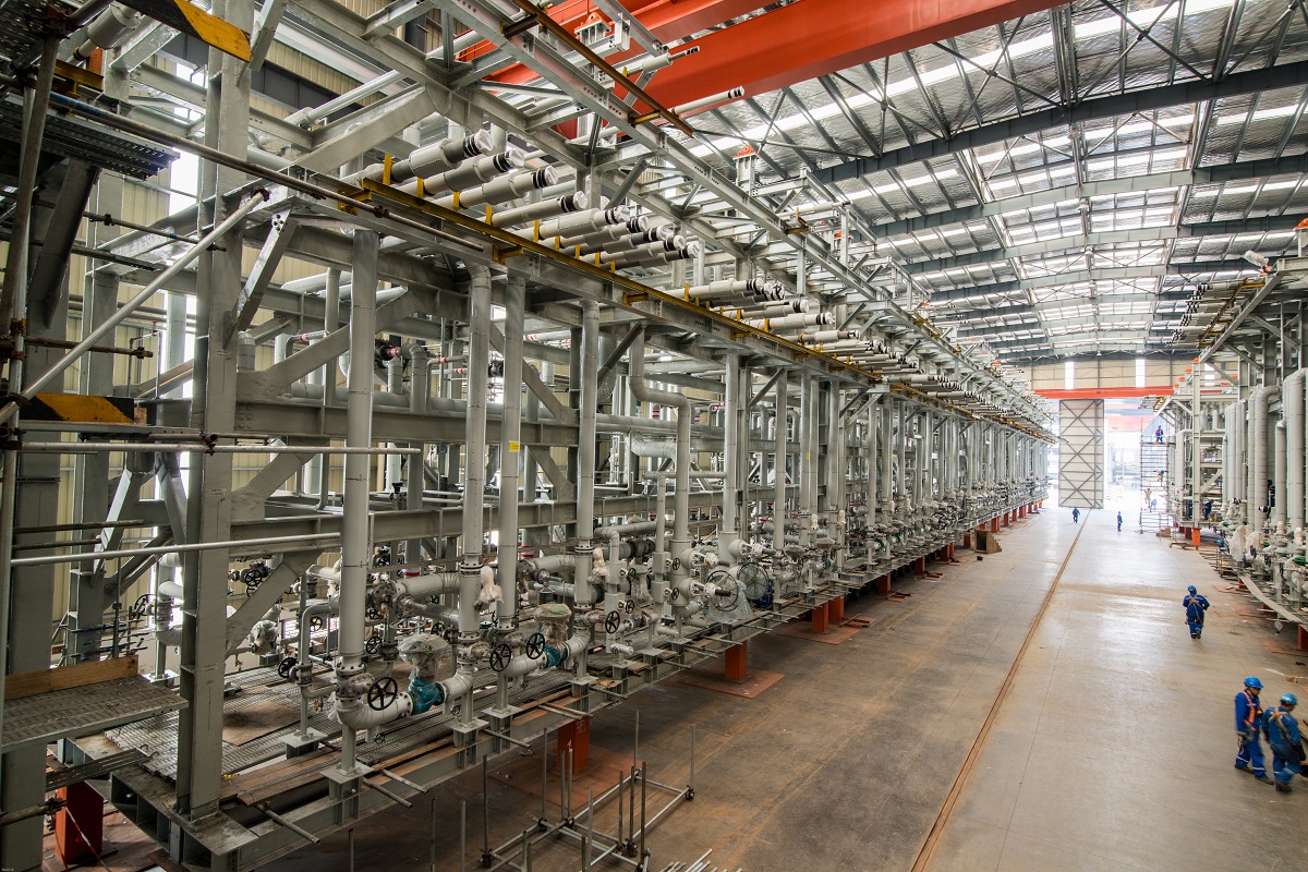 Sasol LCCP Cracker模塊項目