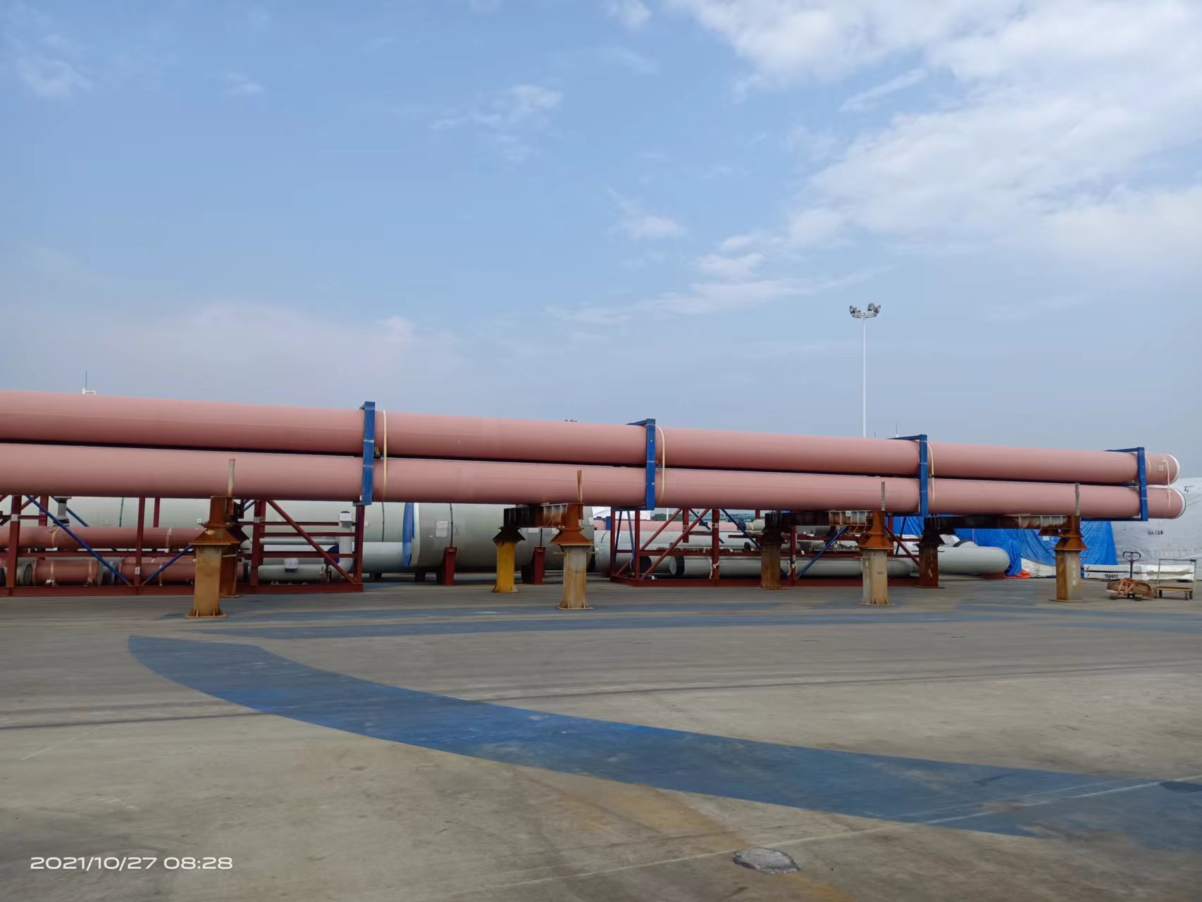 Golden Pass LNG管道預(yù)制項目